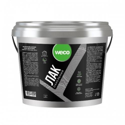 Лак панельный WECO (п/мат), 1л
