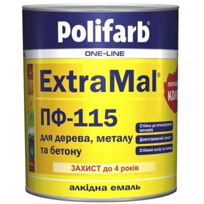 Polifarb ExtraMal ПФ-115 серый 2,7 кг