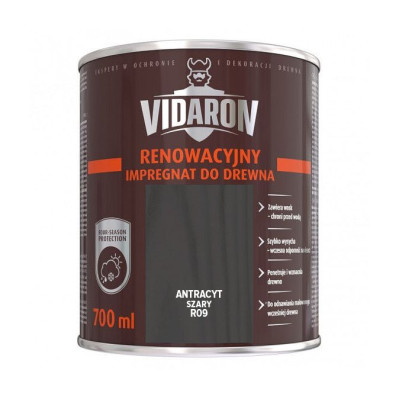 Пропитка Vidaron Импергрунт реновационный антрацит матовый R09 0,7л
