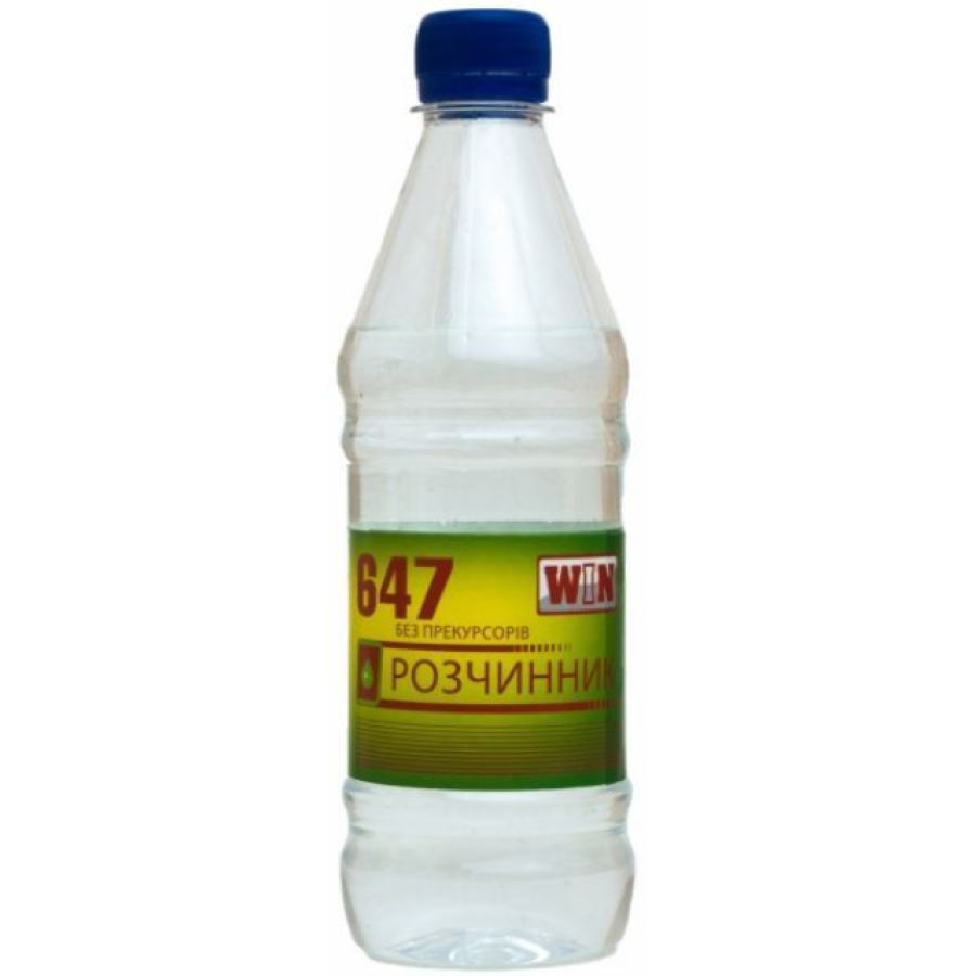 Растворитель 647 WIN БП пет 0,4л - фото 1