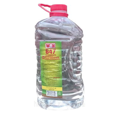 Розчинник 647 WIN БП пет 4 л.