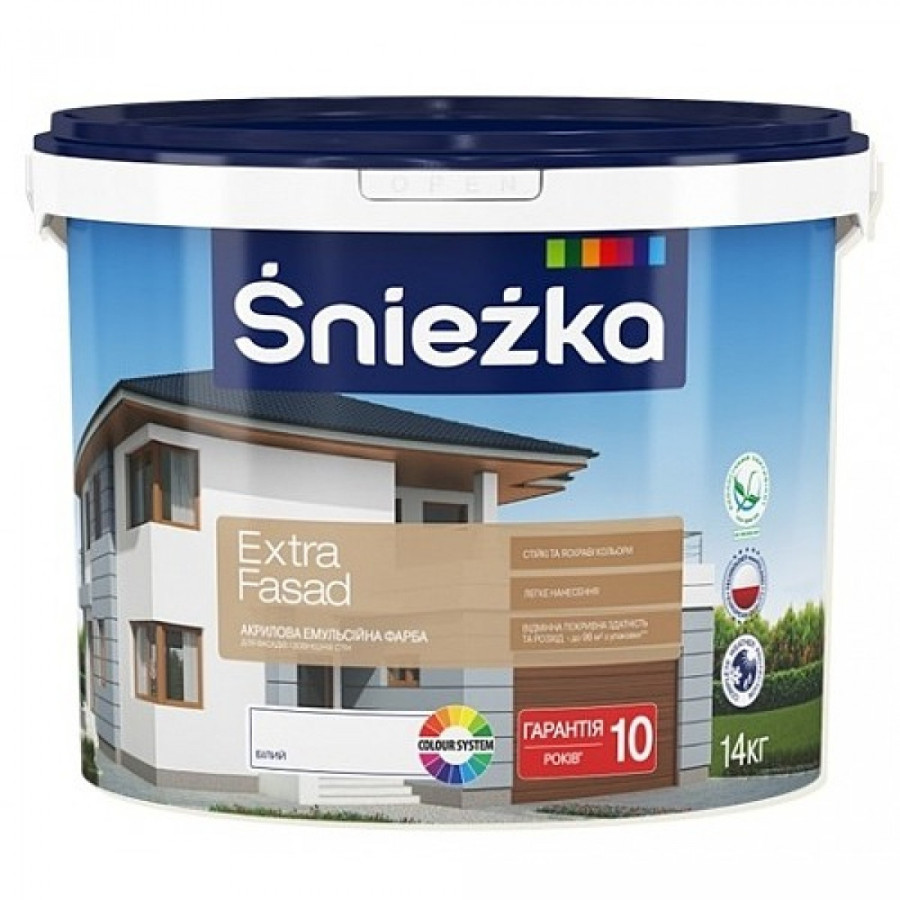 Фарба Snezka Extra фасад 7кг - фото 1