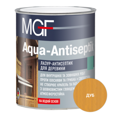 Пропитка для дерева MGF Aqua-Antiseptik дуб 0,75л