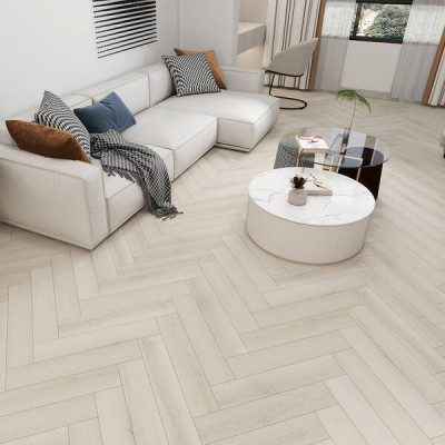 Виниловое покрытие Floorex Alaska SPC Click Herringbone елка 610x110x6 мм