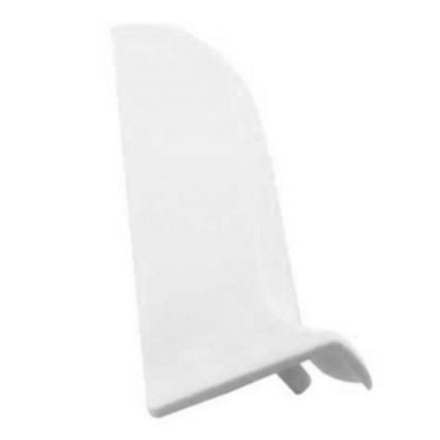 Заглушка левая Korner EVO-70 Дуб найк 001 (под цвет Плинтуса)