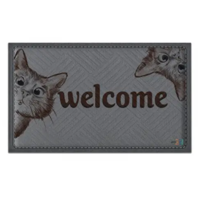 Ковер резиновый принтованный "Welcome" 40*60*0,2