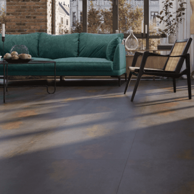Ламинат SPC SPeCtra Floor Гематит медный 2304F (1200*600*5) 2,16м2