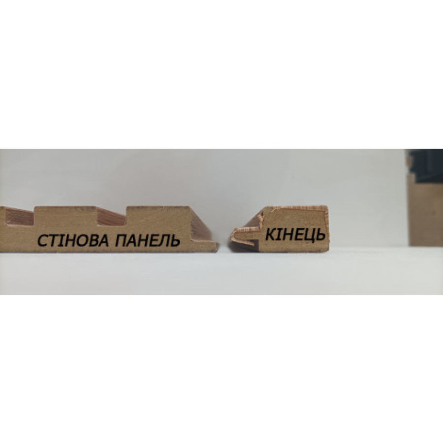Окончание к стеновой панели PR03771 397-А Дуб Натуральный (18*35*2800) - фото 2