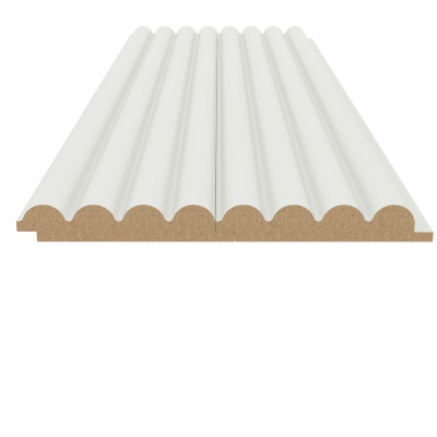 Стеновые панели AGT LB2200 734 Белый шелк NEW (мат)(18*100*2800)