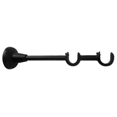 Держатель "Cardinal" D19+19 двойной черный матовый