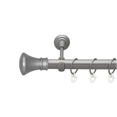 Карниз "Cardinal" D19/16 раздвижной 1,6-3,1м сатин никель колозео одинарный