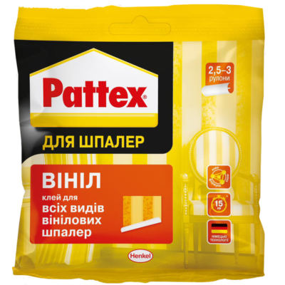 Клей Pattex для виниловых обоев 95гр