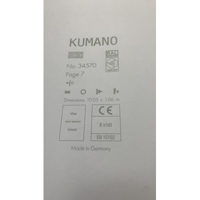 Обои KUMANO 34570 (Sf)
