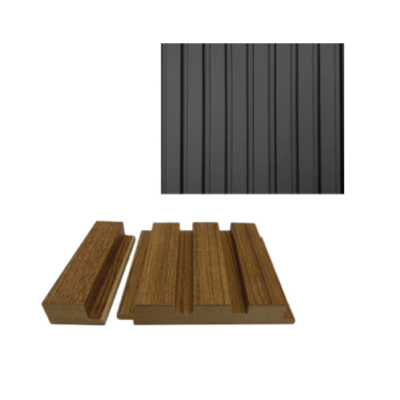 Окончание к стеновой панели PR03771 726 Темно-серый шелк (мат) (18*27*2800)