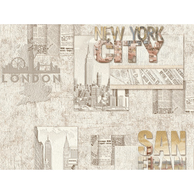 Обои славянские 5801-02 0,53*10м винил на бумажной основе