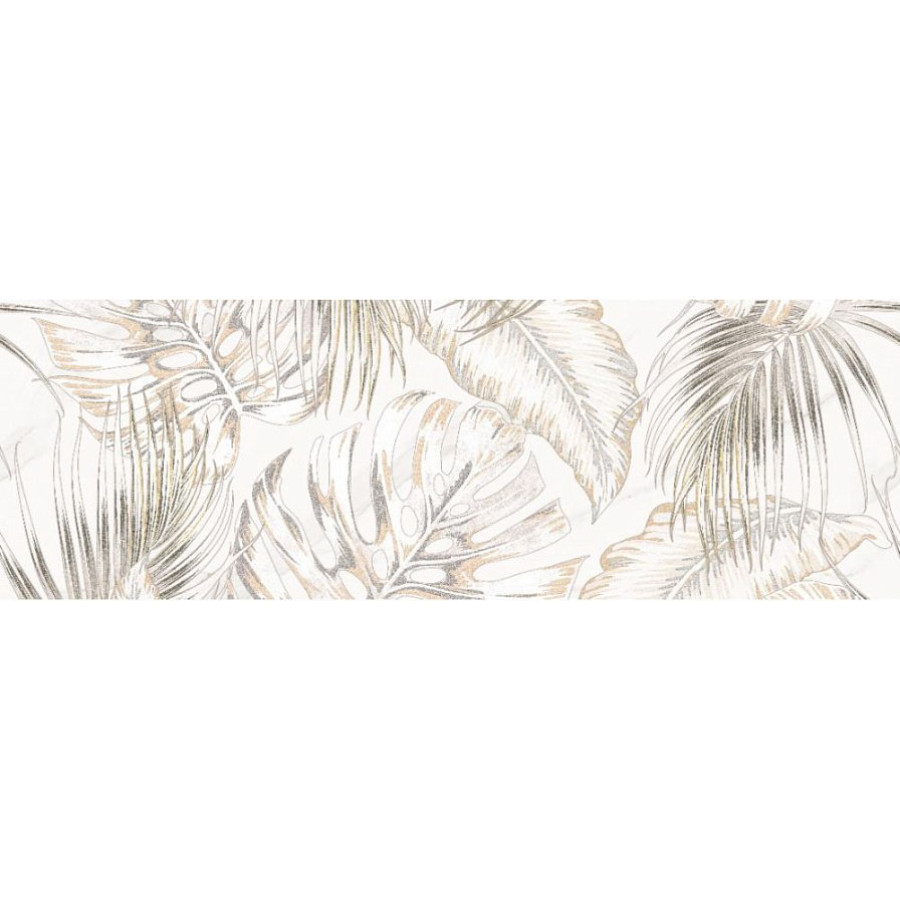 Плитка Ceramica Deseo Calacata Siene Decor Flower 30х90 см декор - фото 1