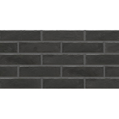 Плитка клинкер Cerrad Foggia Elewacja Nero 6,5x24,5 см