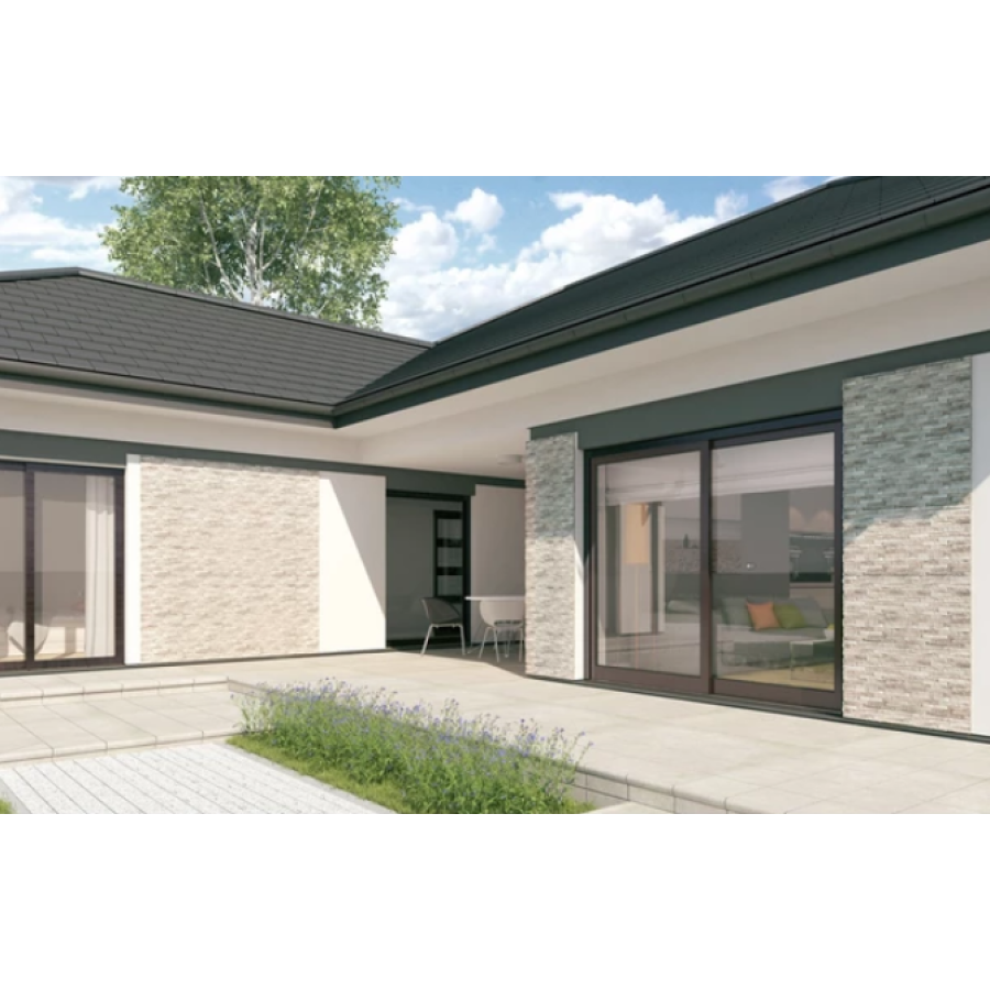 Плитка клінкер Cerrad Stone Kallio Marengo 45x15 см - фото 2