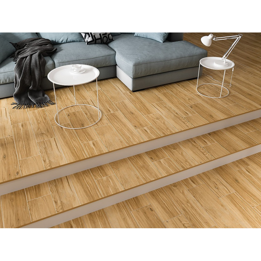 Плитка керамограніт Cersanit Aspenwood Beige 18,5x59,8 см - фото 4