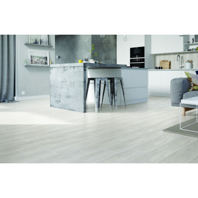 Плитка керамогранітна Cersanit Finwood White 185x598x8 см