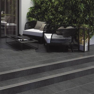 Плитка керамограніт Cersanit Highbrook Anthracite 29,8x59,8 см