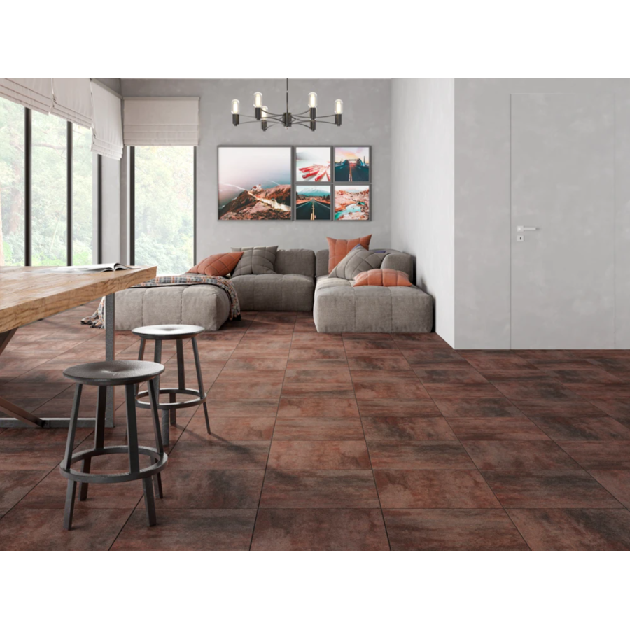 Плитка керамогранит Cersanit Trendo Brown 42x42 см - фото 2