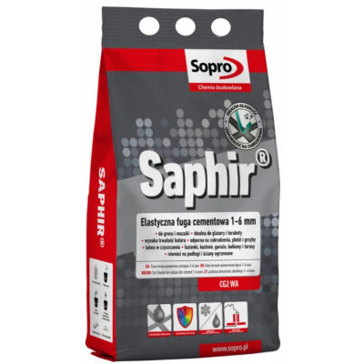 Фуга Saphir №9501А Светло-серый (16) 4 кг