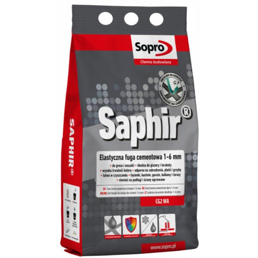 Фуга Saphir №9501А Светло-серый (16) 4 кг - фото 1