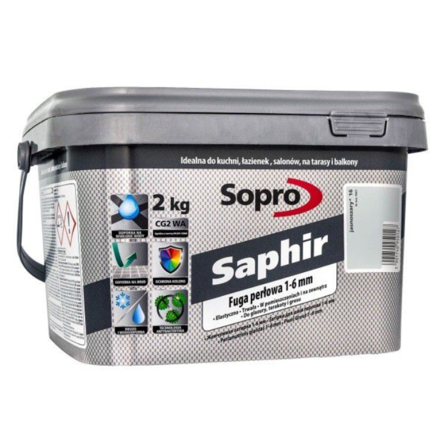 Фуга Saphir №9501А Світло-сірий(16) 2кг - фото 1