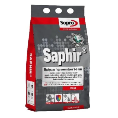 Фуга Saphir №9502А Серебряно-серый(17) 4 кг