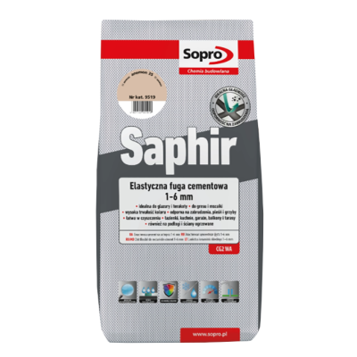 Фуга Saphir №9514А Светло-бежевый (29) 2 кг