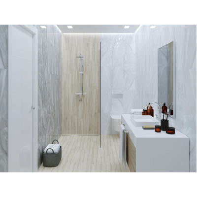 Плитка стінова Golden Tile Lazurro сірий 300x600x9