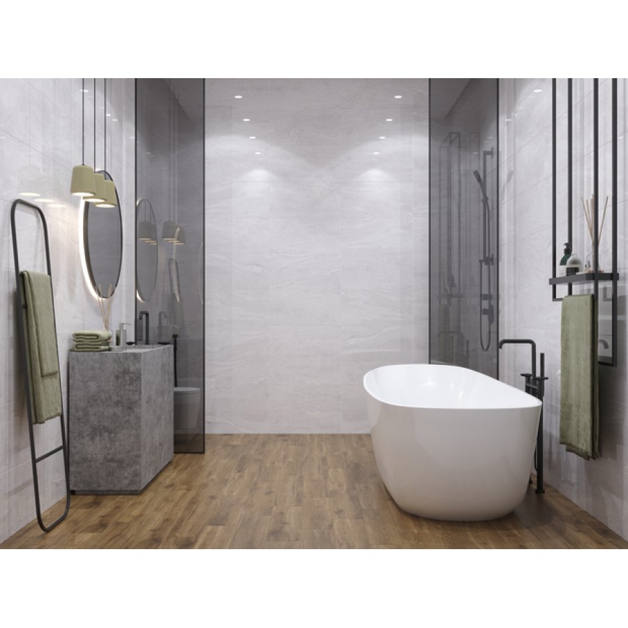 Плитка Golden Tile Marmo Milano Серый 8М2061 30x60 см - фото 7
