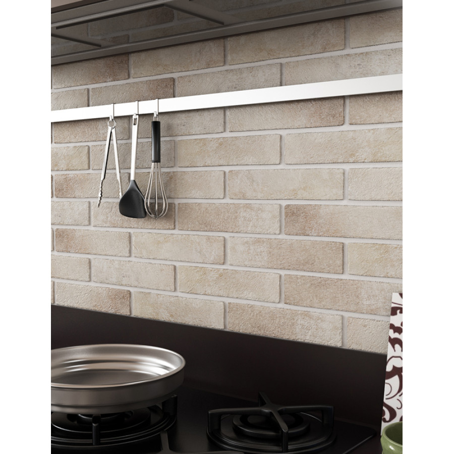 Плитка фасадная Golden Tile Oxford бежевый 60x250x10 - фото 2