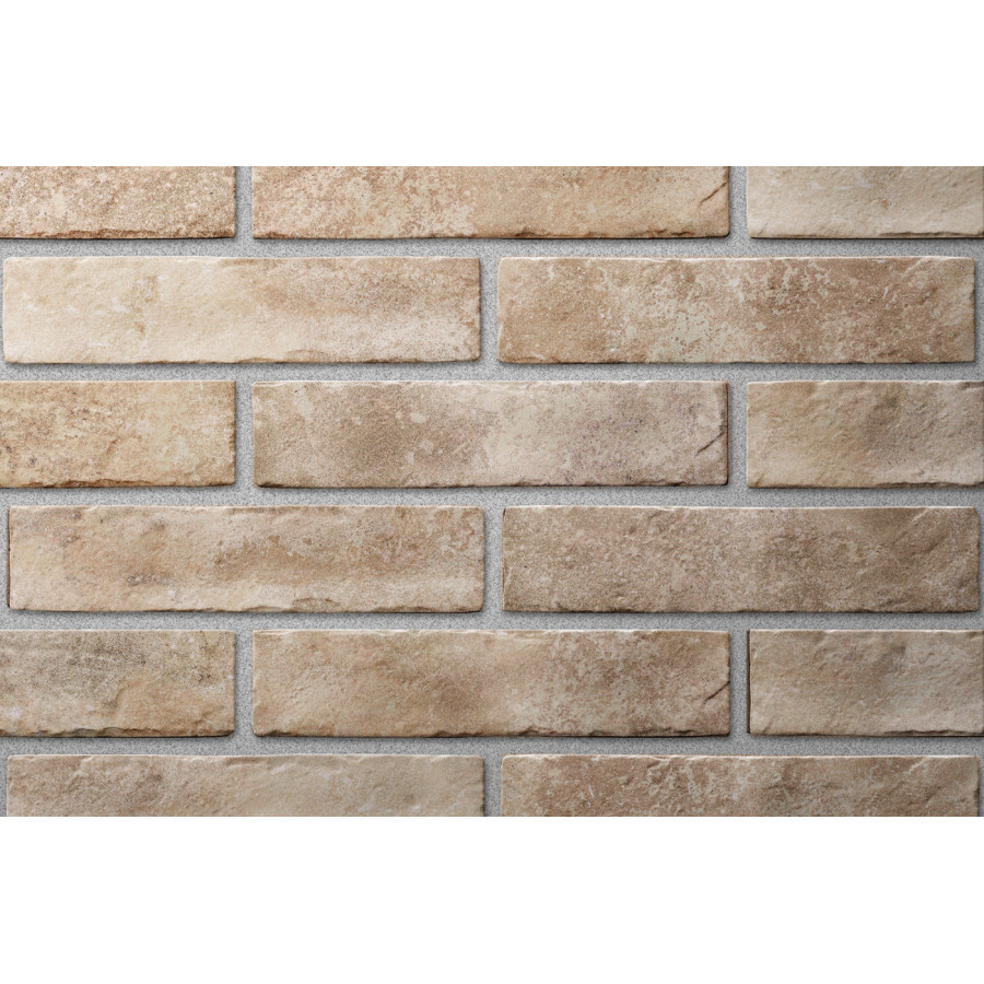 Плитка фасадная Golden Tile Oxford бежевый 60x250x10 - фото 6