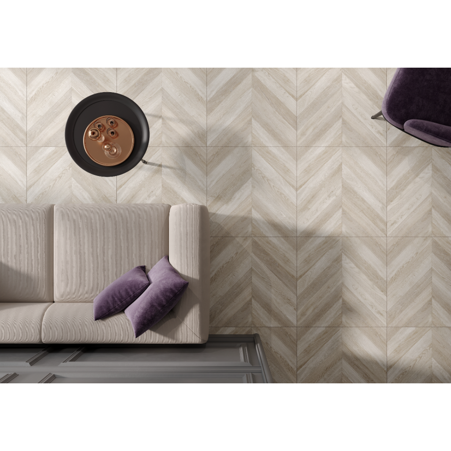 Плитка Golden Tile Parquet бежевый L61510 60,7х60,7 - фото 4