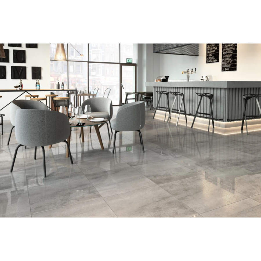 Плитка керамогранітна Ceramiсa Santa Claus
 Onyx Silver POL 600x1200x10 - фото 2