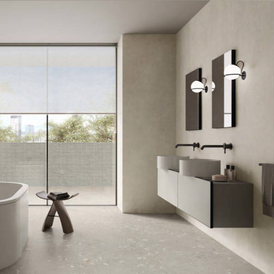 Керамогранит Italgraniti FL08BAC I Cementi Ivory Ciottolo Sq. 60х120 см