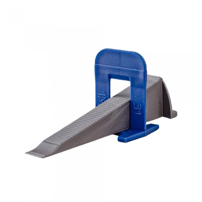 Клин и клипса для системы выравнивания плитки 1мм 100+250шт