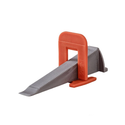 Клин и клипса для системы выравнивания плитки 2мм 100+250шт