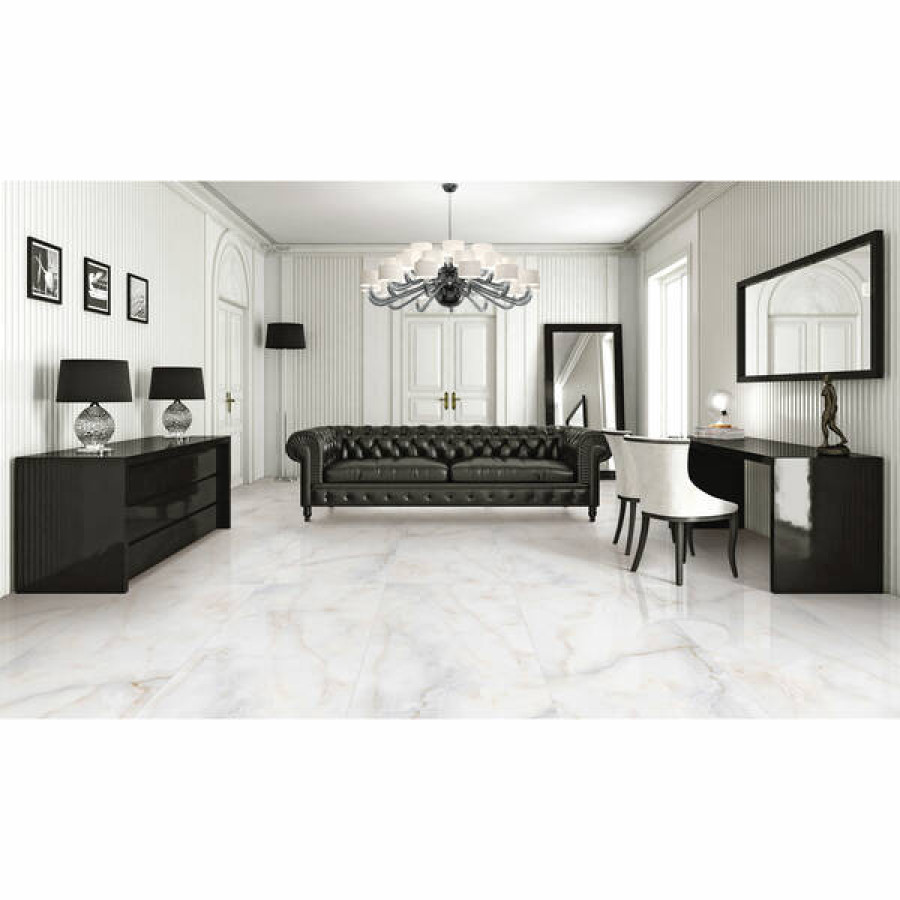 Плитка керамограніт Megagres Onyx Sky 60x120 см - фото 2