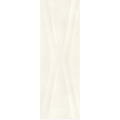 Плитка Opoczno Pl White Lines Structure Glossy 25x75 см