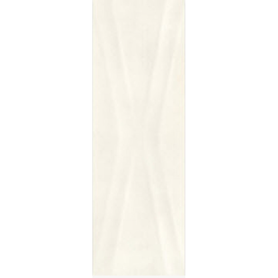 Плитка Opoczno Pl White Lines Structure Glossy 25x75 см - фото 1
