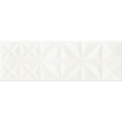 Плитка Opoczno White Glossy Squares Structure 250×750x10