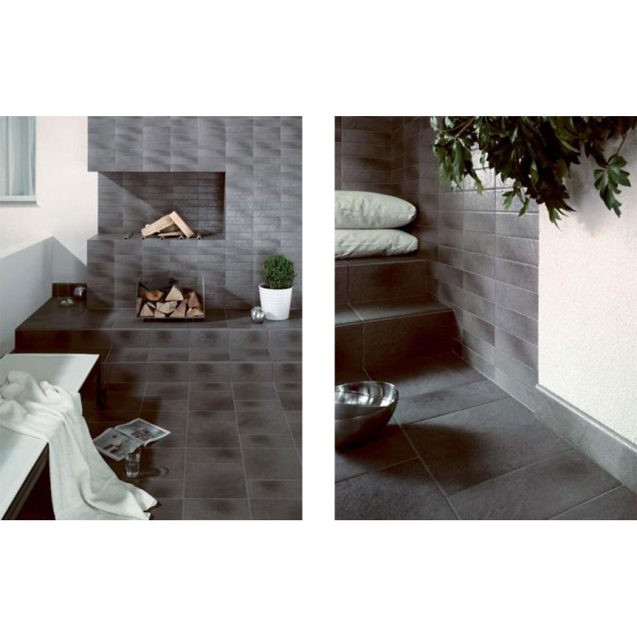 Плитка Paradyz Bazalto Grafit A 8,1x30 - фото 2