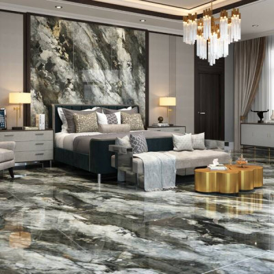 Плитка Almera Ceramica-2 WYH10990180GAS Loira Nero 90x180см
