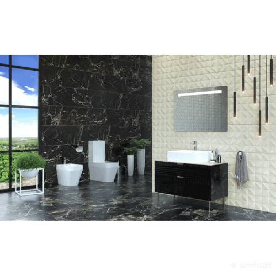 Плитка Almera Ceramica Rich Black K0903614Yaf 90x90 см - фото 4