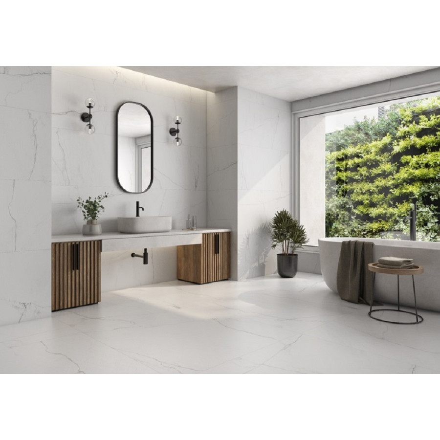 Плитка Almera Ceramica (Spain) Lab Bianco Mare Bianco 1200х1200х8 - фото 2