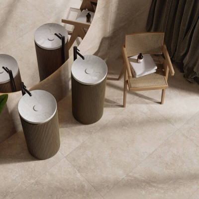 Плитка CERAMICA DESEO GRES MAX TRAVERTINO BEIGE RECT 8×1197×597
