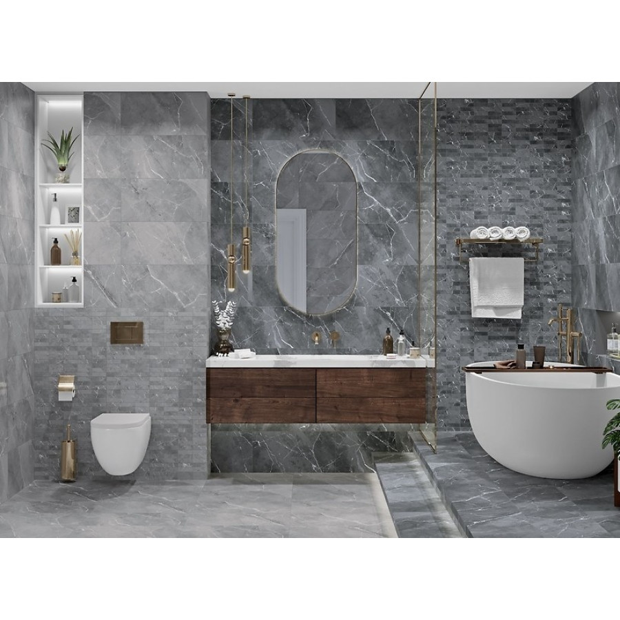 Плитка CERSANIT GPT1017 GREY MATT RECT 59.8*119.8 G1 - фото 2